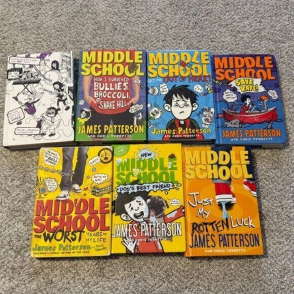 James Patterson Middle School Chapter Book Series - Picture 1 of 10